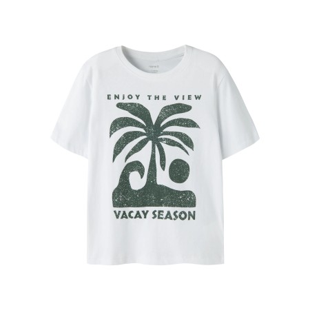 NAME IT T-shirt Jude Bright White