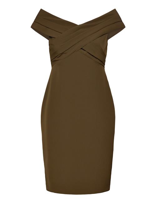 Lauren Ralph Lauren | Crepe Off-The-Shoulder Cocktail Dress | 44
