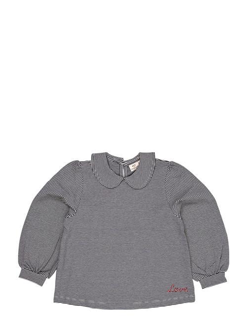 Copenhagen Colors | Striped Blouse W. Collar Ls | 116