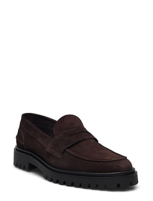 Garment Project | Aaron Penny Loafer - Brown Suede | 43