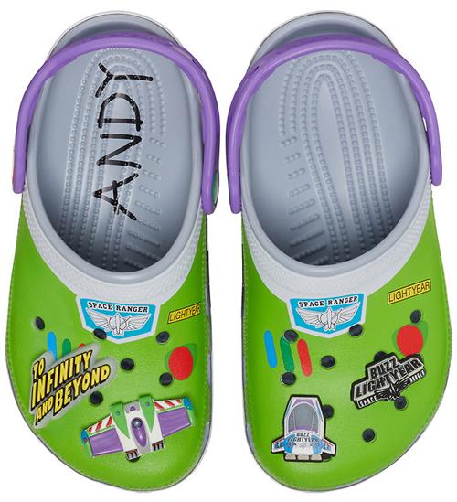 Crocs Sandaler - Classic Clog K - Toy Story Buzz - Blue Grey