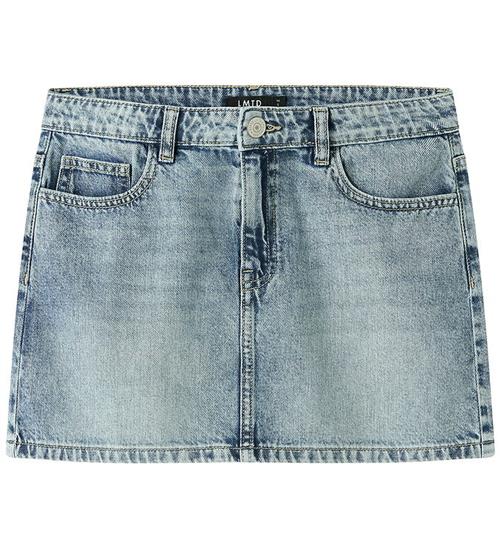 LMTD Nederdel - Denim - NlfBett - Medium Blue Denim