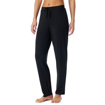 Schiesser Women Mix and Relax Straight Pants Sort modal 38 Dame