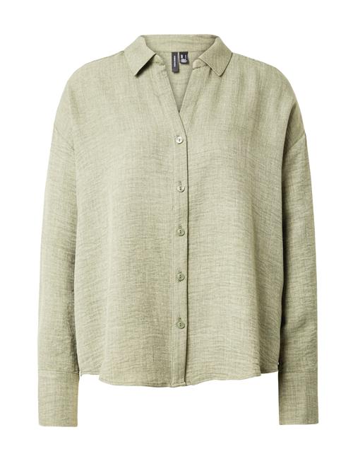 VERO MODA Bluse 'VMMelaney Queeny'  oliven