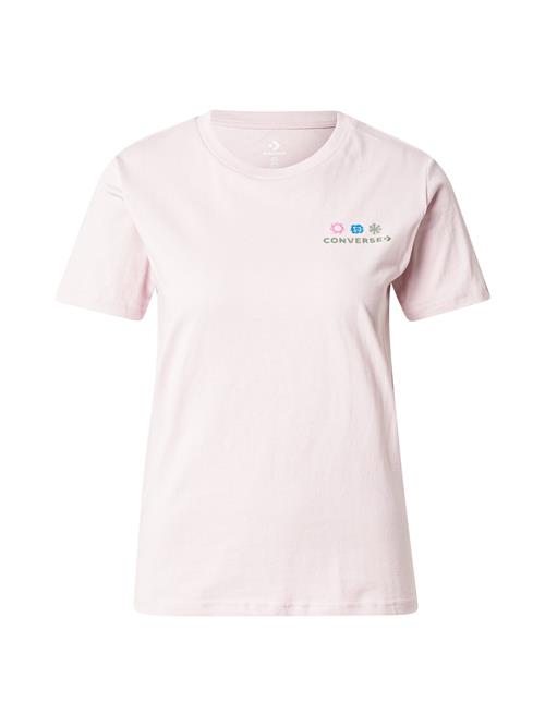 CONVERSE Shirts 'SEA'  neonblå / lyseblå / khaki / rosé