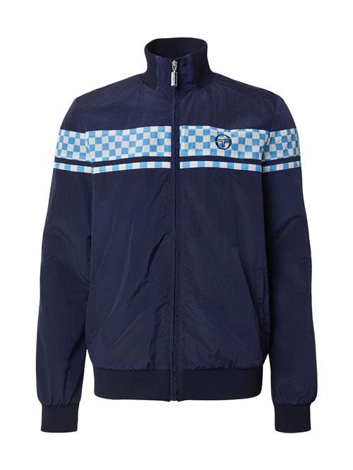 Sergio Tacchini Træningsjakke 'Renzo'  blå / mørkeblå / hvid