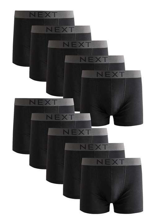 Next Boksershorts  antracit / sort