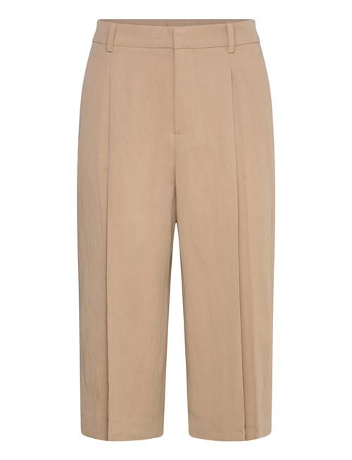 Mango | Lyocell Pleated Bermuda Shorts | 40