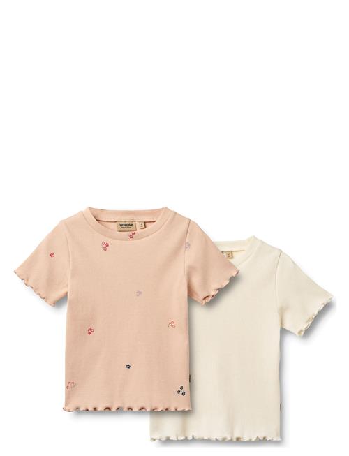 Wheat | Rib T-Shirt S/S Alicia | 98