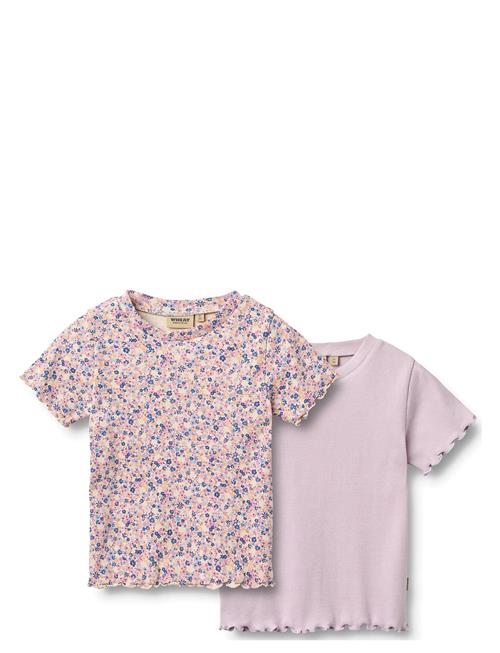 Wheat | 2 Rib T-Shirt S/S Alicia | 98