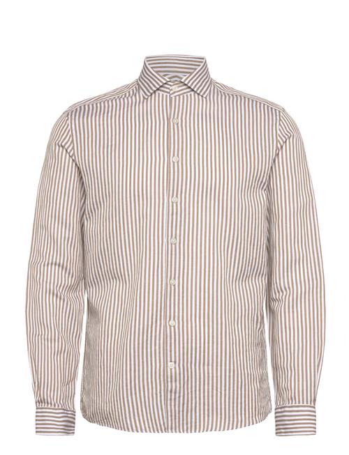 Lindbergh Black | 1927: Cotton/Linen Soft Collar Str | M