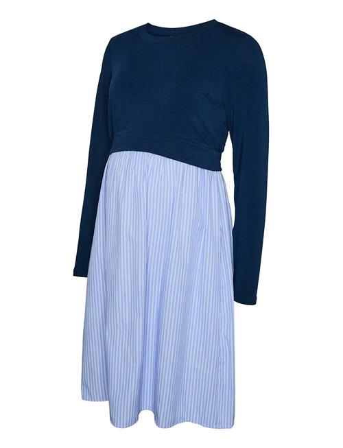 Mamalicious | Mlannie June Ls Mix Abk Dress 2F | M