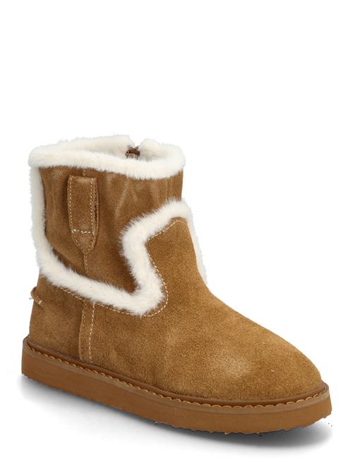 Mango | Fur-Effect Suede Ankle Boots | 36