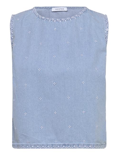 Coster Copenhagen | Denim Shirt With Embroidery | 40