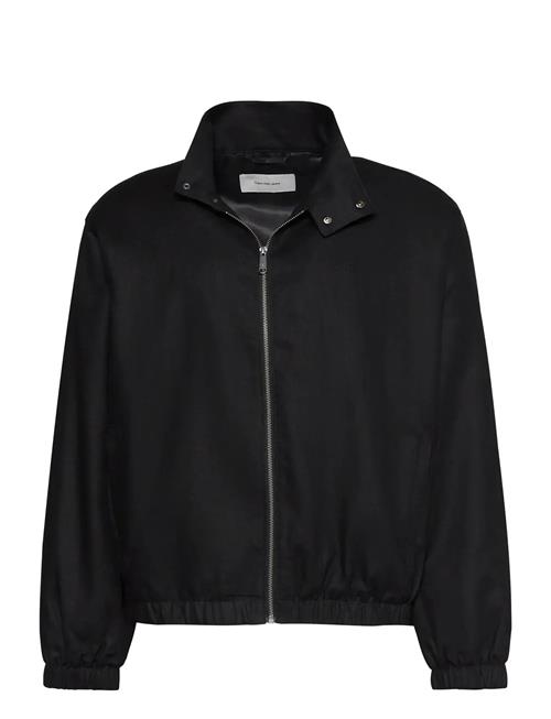 Calvin Klein Jeans | Ls Linen Harrington Jkt | XL