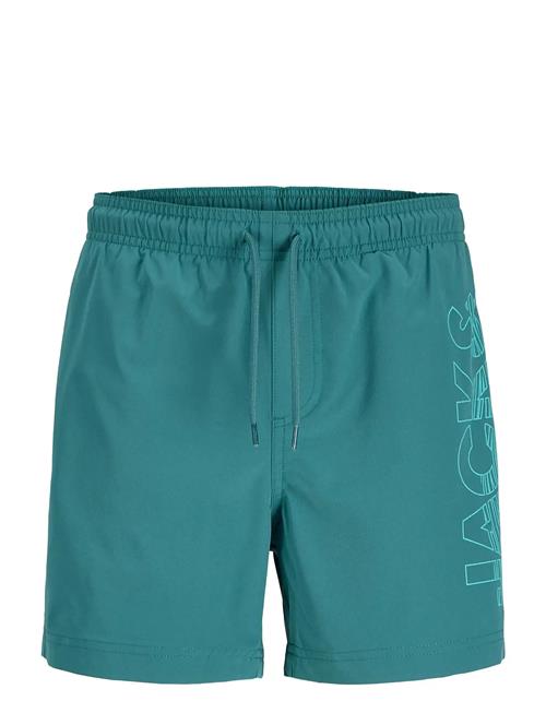 Jack & Jones | Jpstmaui Wave Logo Swim Shorts Sn Jnr | 164