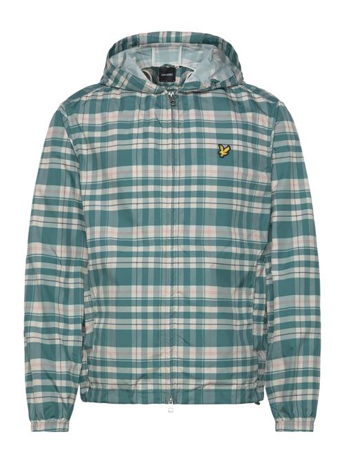 Lyle & Scott | Tartan Hooded Zip Through Jacket | XXL