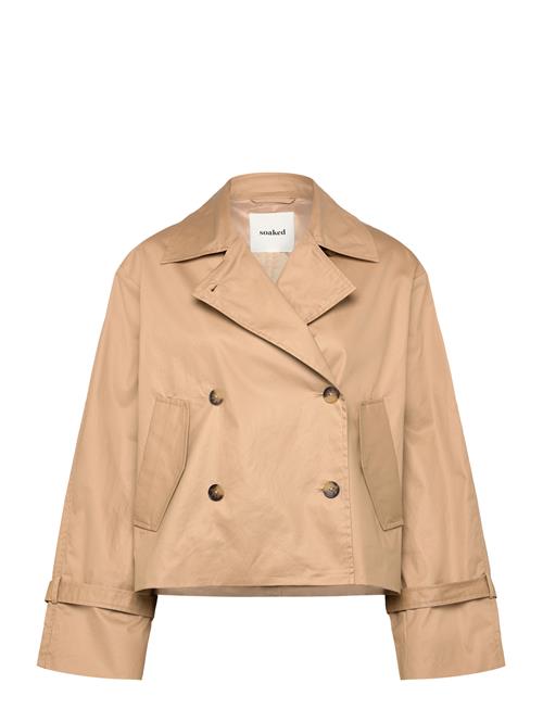 Soaked | Slfavne Short Trench Coat | L