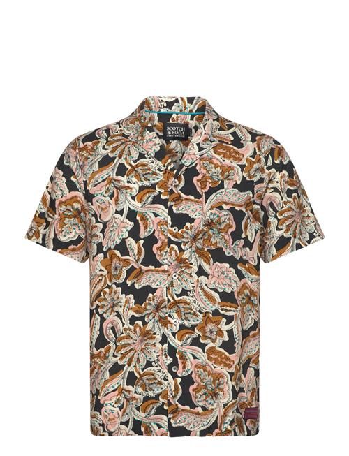 Scotch & Soda | Printed Viscose Regularfit Shortsleeved Shirt | XL