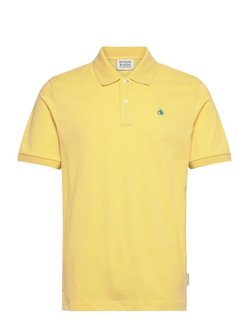 Scotch & Soda | Seasonal Core Pique Chest Logo Polo | M