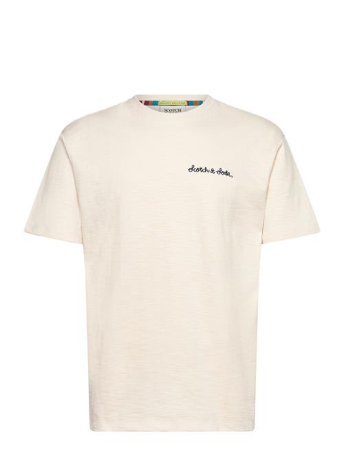 Scotch & Soda | Slubyarn Chest Pocket Artwork Relaxedfit Tshirt | S