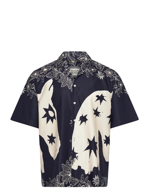 Scotch & Soda | Printed Lyocell Relaxedfit Shortsleeved Shirt | XXL