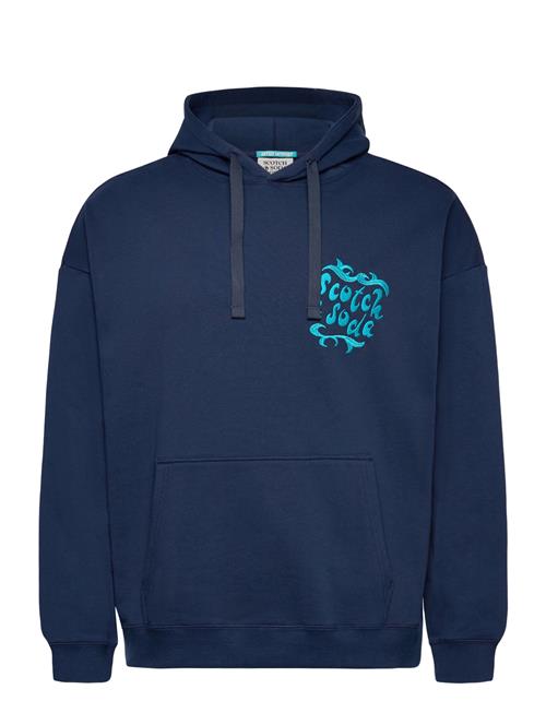 Scotch & Soda | Front And Back Artwork Loosefit Hoodie | S