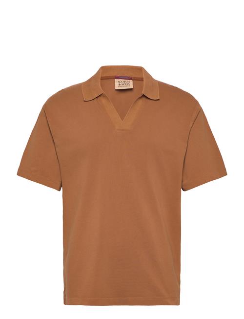 Scotch & Soda | 3 Crosses Pique Relaxedfit Garmentdyed Polo | XL