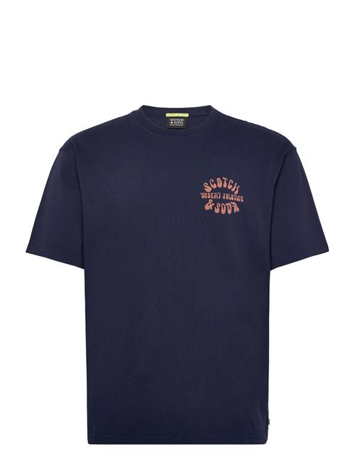 Scotch & Soda | Front And Back Artwork Relaxedfit Tshirt | XL