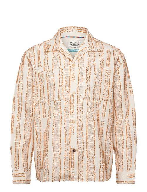 Scotch & Soda | Jacquard Structure Boxyfit Shirt | XXL