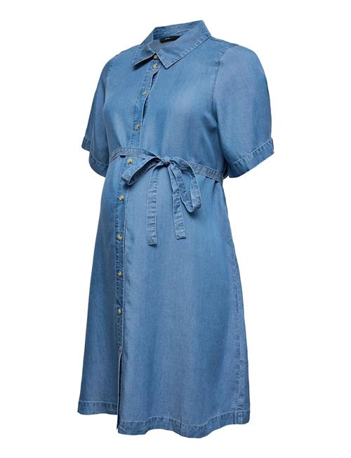 Vero Moda Maternity | Vmmbree Ss Short Tencel Shirt Dress | XS