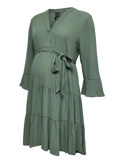 Vero Moda Maternity | Vmmmenny Ls V-Neck Short Dress Wvn Ga | XS
