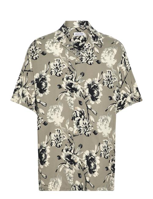 Jack & Jones | Jjjeff Monochrome Aop Resort Shirt Ss | S