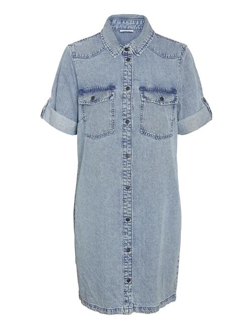 NOISY MAY | Nmnew Signe S/S Denim Dress Vi003Lb Noos | M