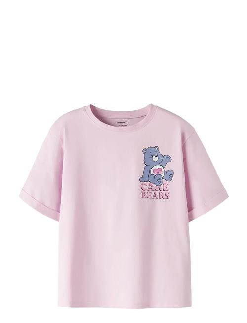 name it | Nkfmumma Carebears Nreg Ss Top Box Sky | 146-152