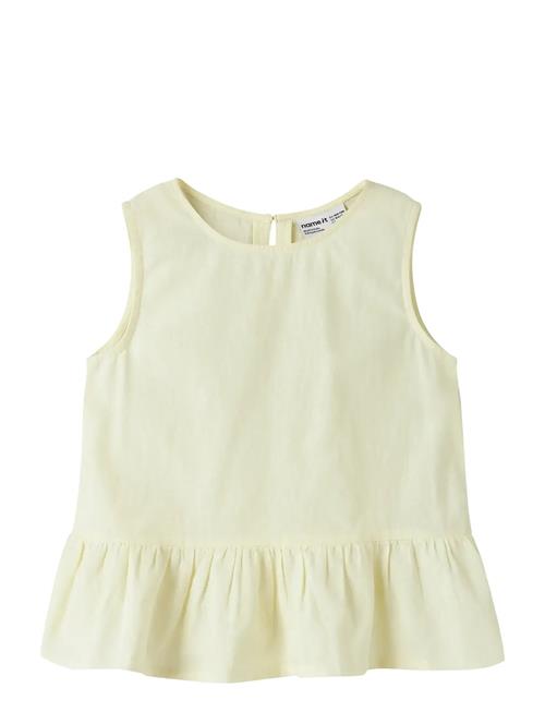 name it | Nkffalinnen Sl Top | 158-164