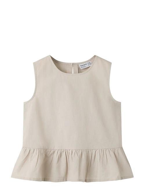 name it | Nkffalinnen Sl Top | 146-152