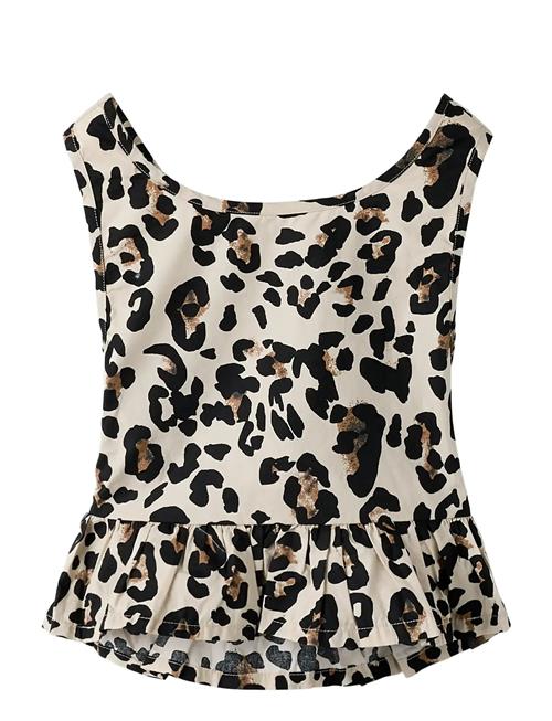 name it | Nkfflaring Sl Cropped Top | 158-164
