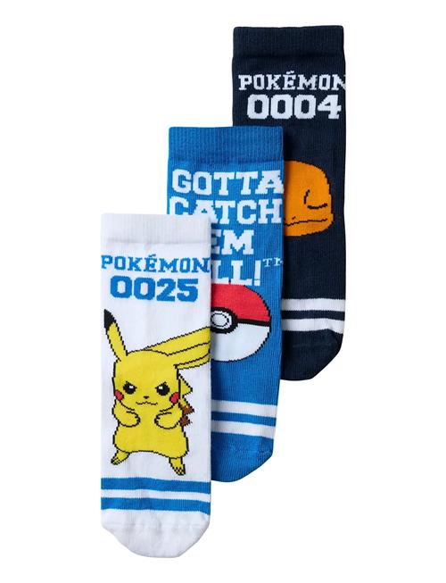 name it | Nmmmaske Pokemon 3P Sock Sky | 28-30