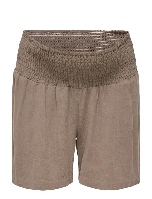 Only Maternity | Olmsiesta Linen Smock Shorts Wvn Noos | L