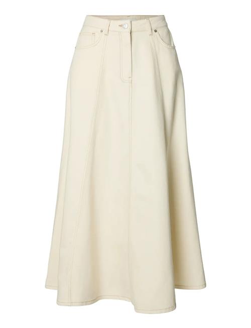 Selected | Slftenna Hw Long Denim Skirt | 34