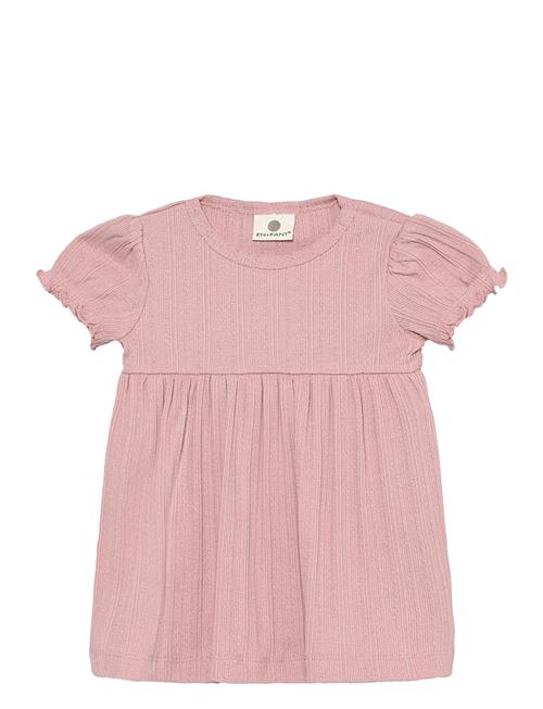 En Fant | Body Dress Ss Pointelle | 80