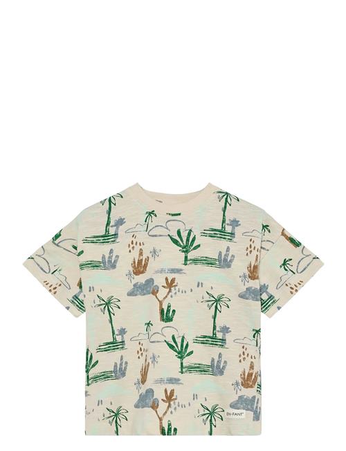 En Fant | T-Shirt Ss Slub Aop | 98