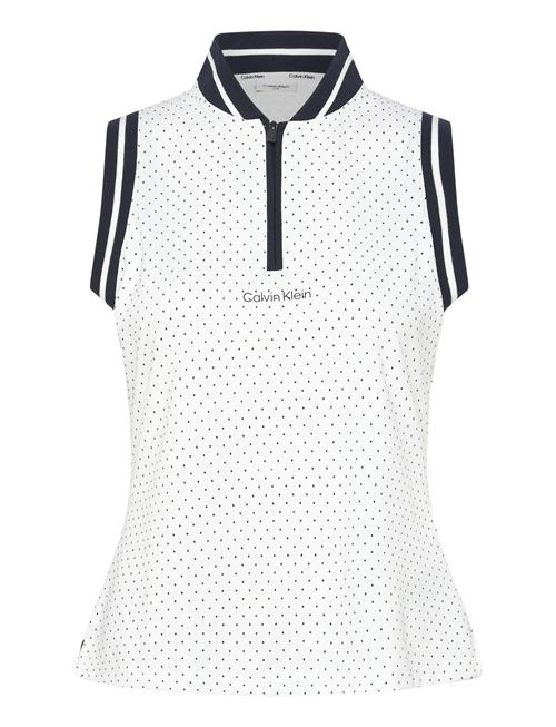 Calvin Klein Golf | Camilla Printed S/Less Polo | M