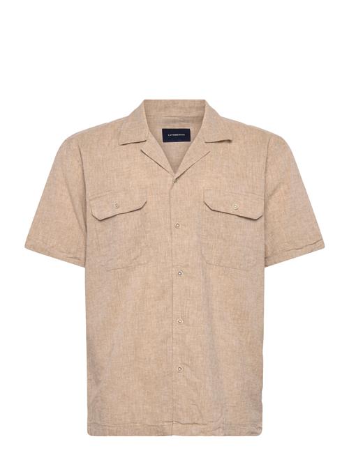 Lindbergh | Cotton/Linen Resort Shirt S/S | XL