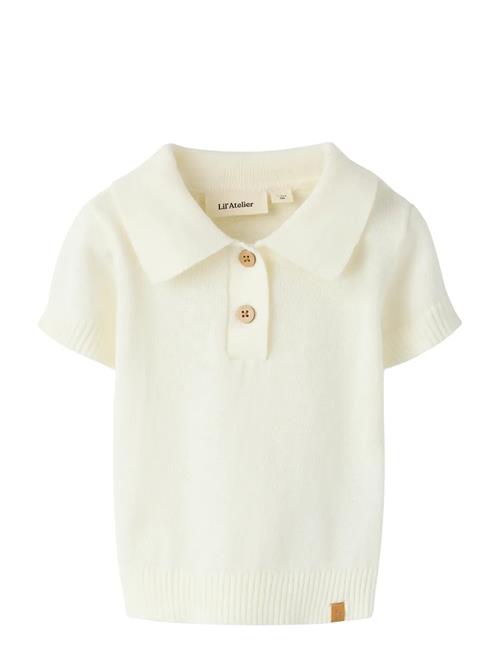 Lil'Atelier | Nbmhitos Loose Ss Polo Knit Lil | 80