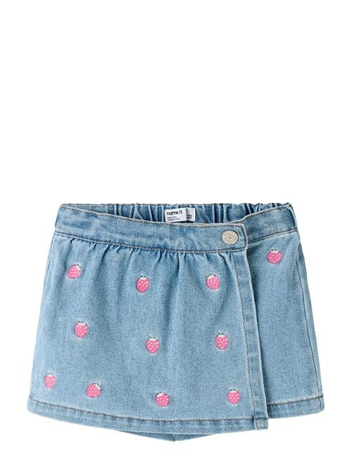 name it | Nmfdiana Dnm Emb Skort 6202-Iz J | 104