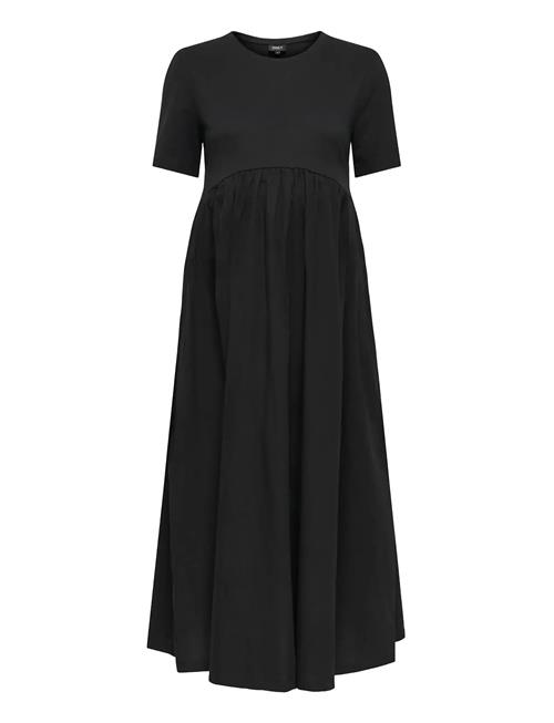 Only Maternity | Olmblomst S/S V-Neck Calf Mix Dress | XL