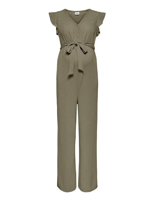 Only Maternity | Olmelisa S/L V-Neck Jumpsuit Jrs | M