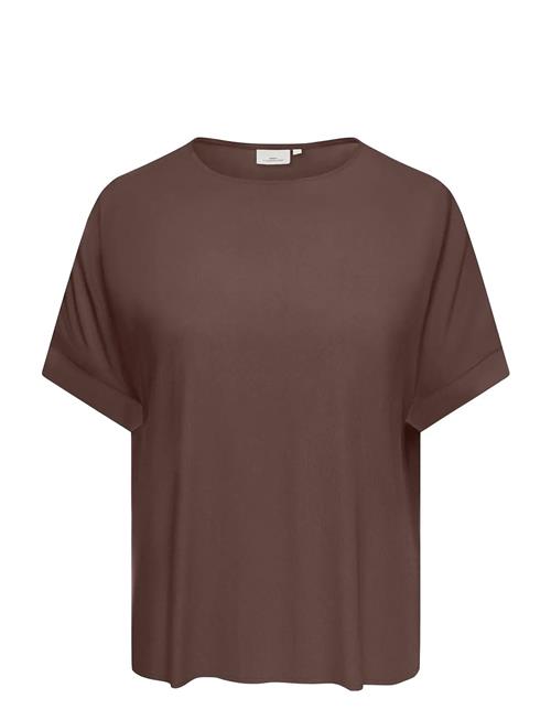 ONLY Carmakoma | Carvilma S/S Boatneck Top Aop | 50